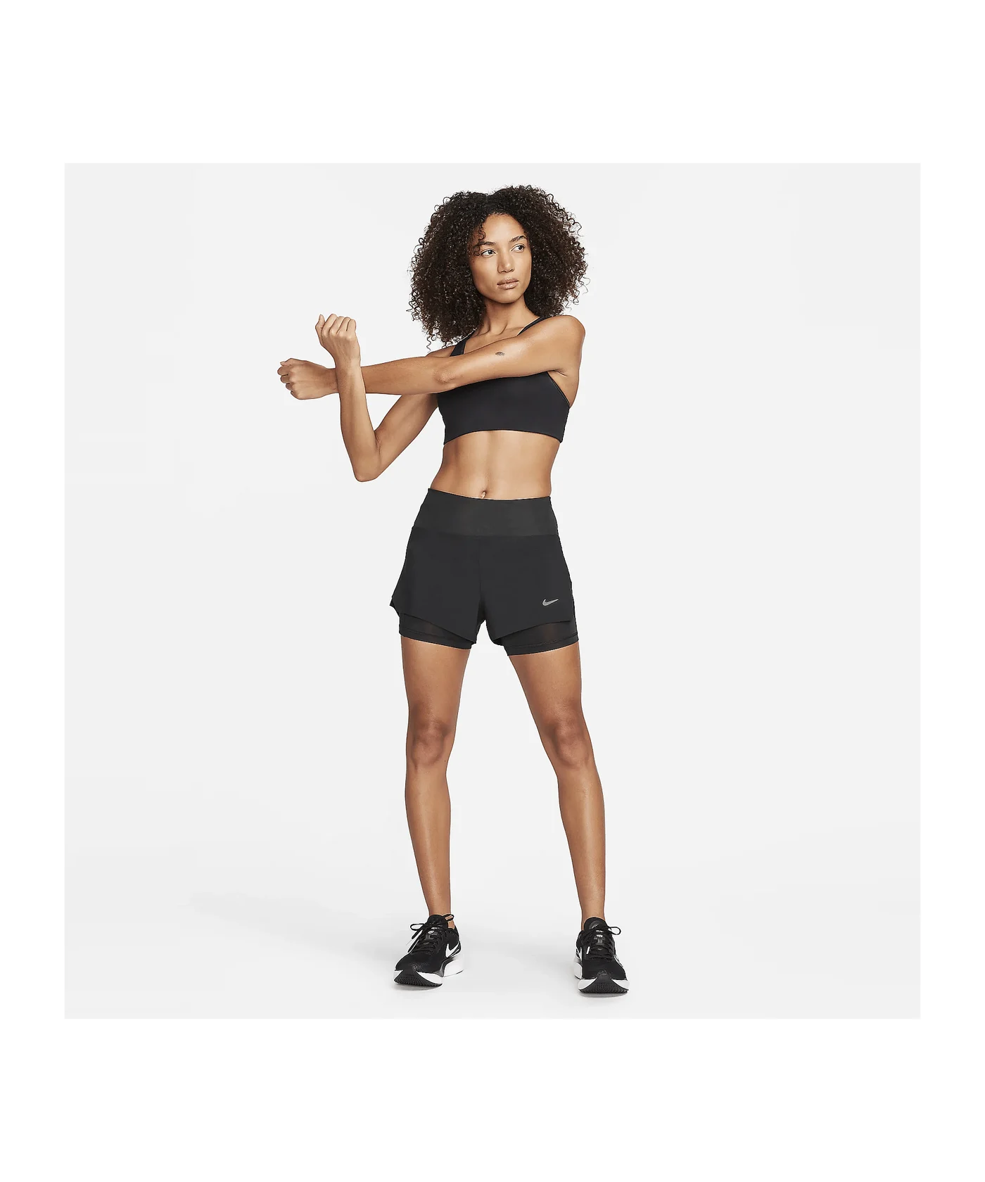 Nike Run Mid-Rise 3in 2in1 Short Damen F010