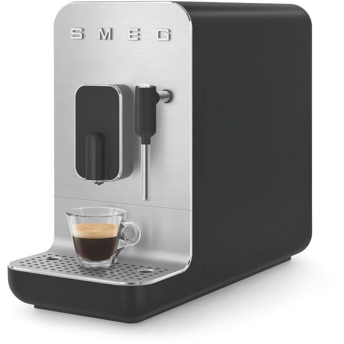 SMEG Kaffeevollautomat 50's Style BCC12BLMEU Schwarz Matt