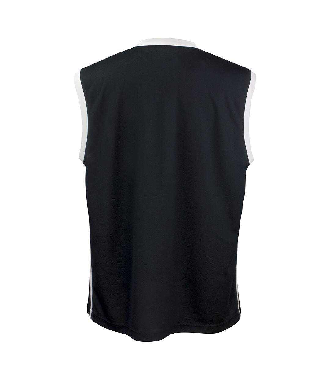 Spiro - Maillot de basketball sans manche - Homme (Noir / Blanc) - UTRW4778