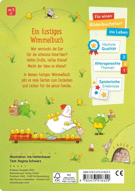 Viel Wimmelei ums Osterei