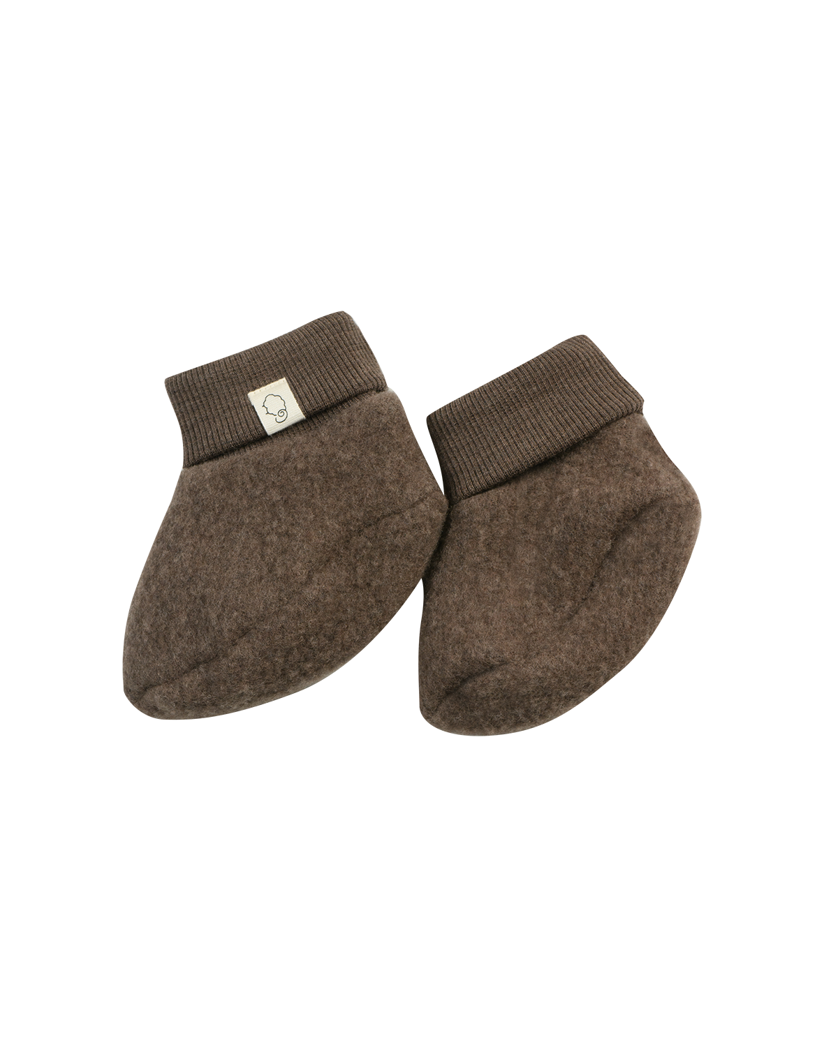 Slofjes van merinowolfleece voor baby’s