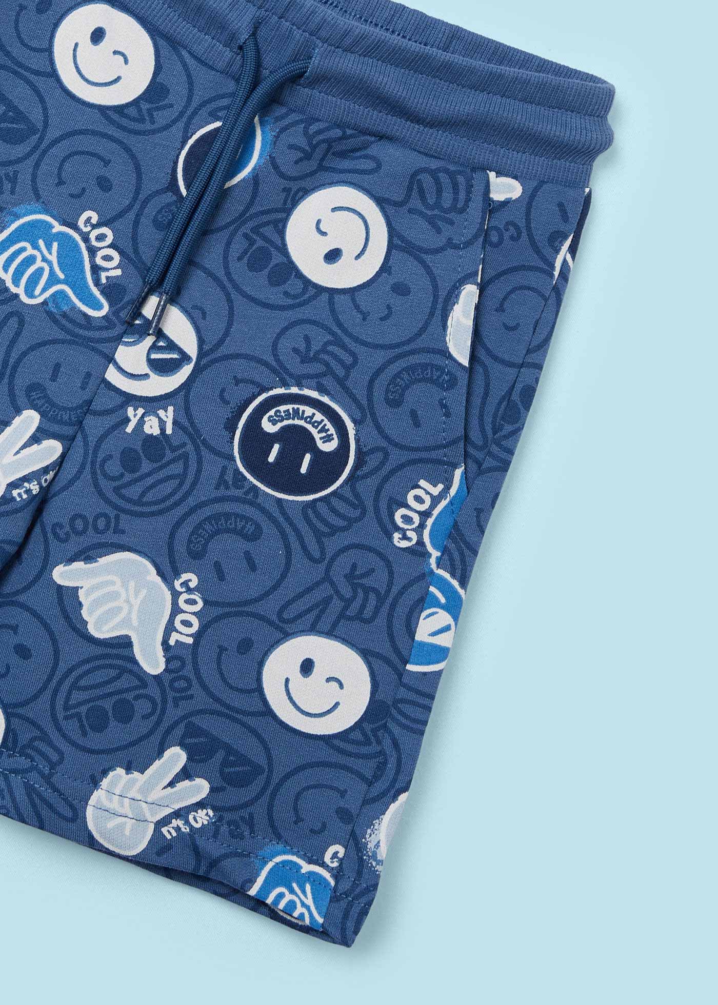 Conjunto de 2 peças Better Cotton com estampa de kiwi para meninos
