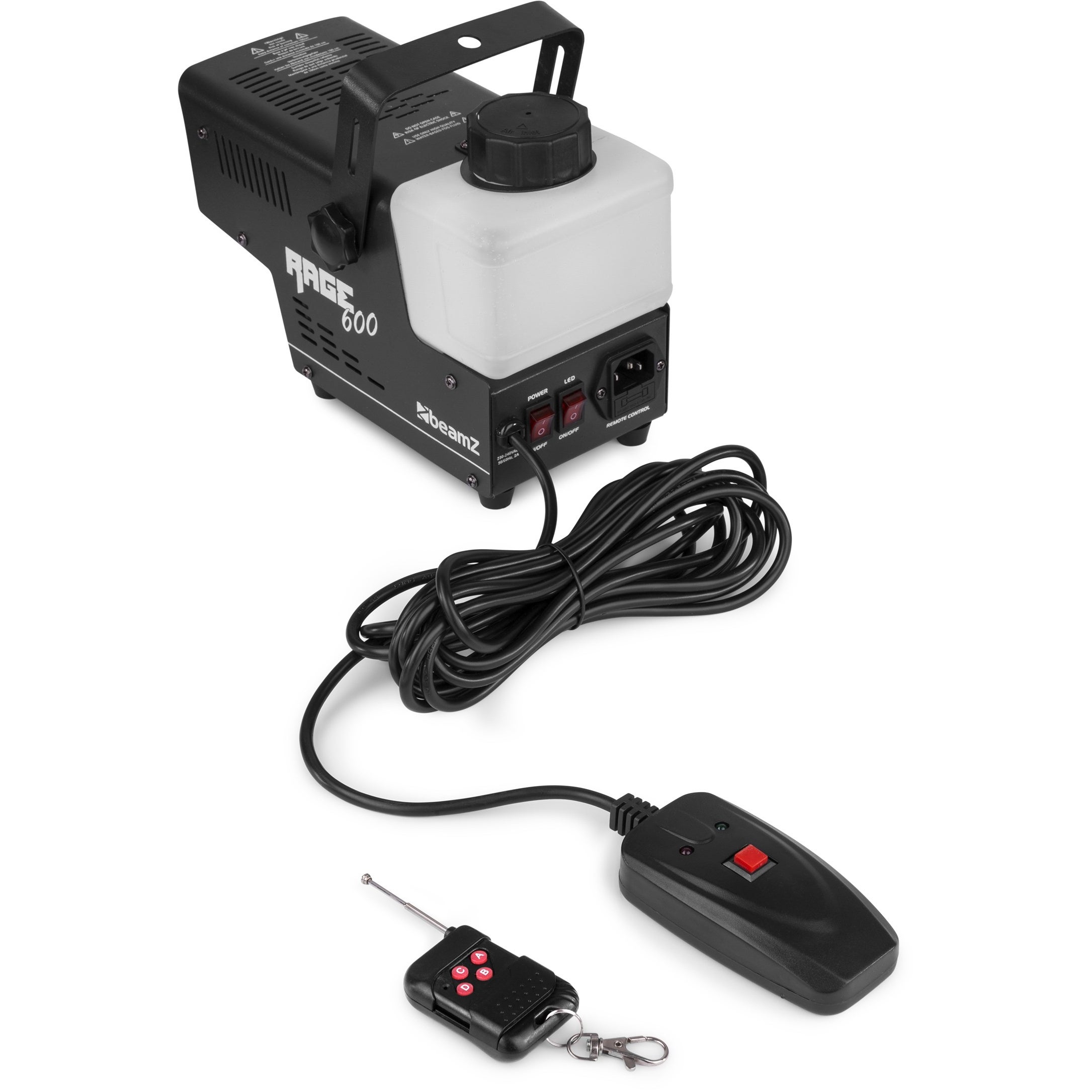 BeamZ Rage 600LED rookmachine