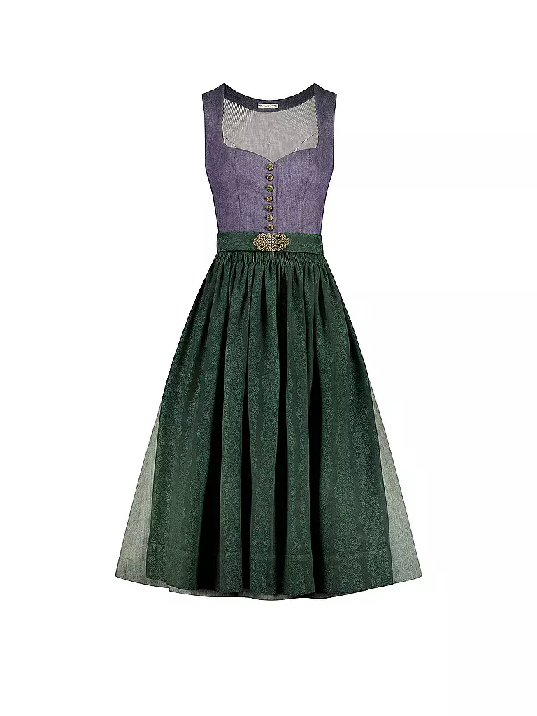 GOTTSEIDANK Dirndl HEDI 80cm dunkelgrün