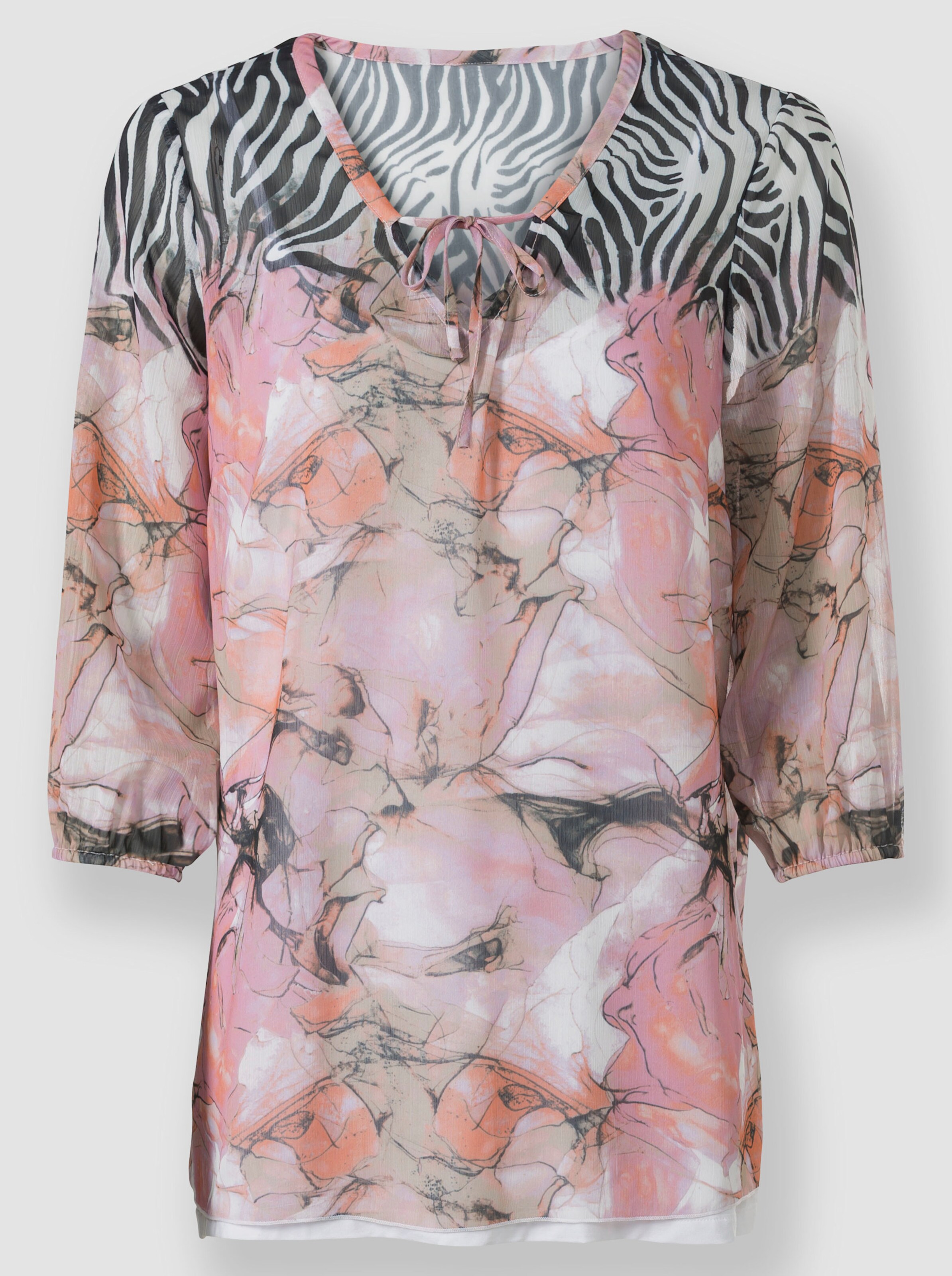 Druckbluse