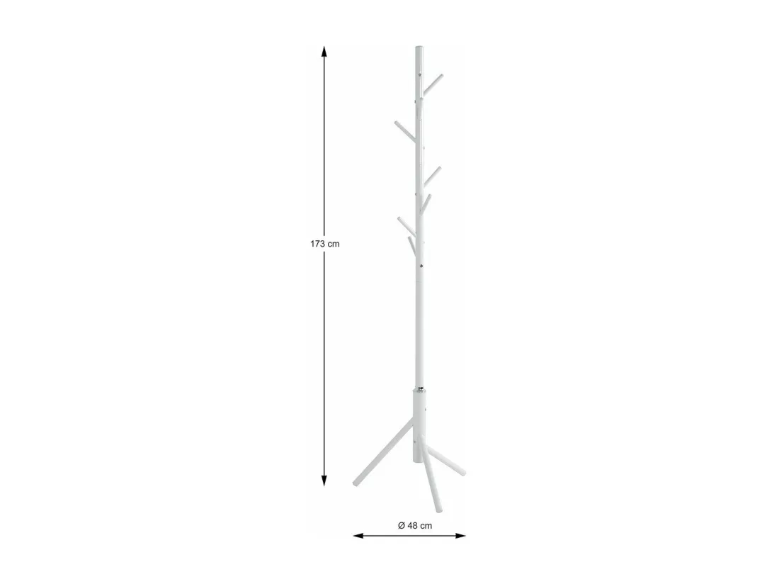 Porte manteau en métal - H173 cm
