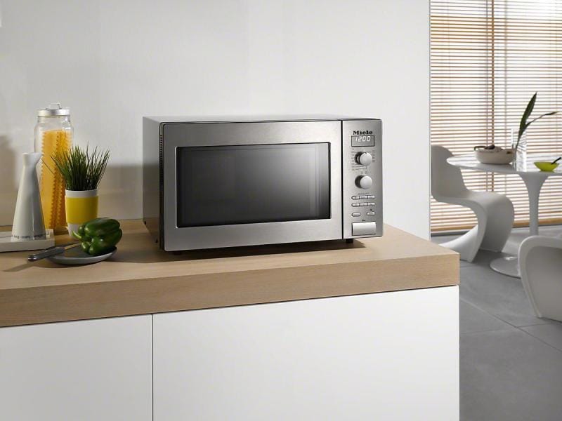 Miele Mikrowelle mit Grill M 6012 SC Silber Stand-Mikrowellengerät