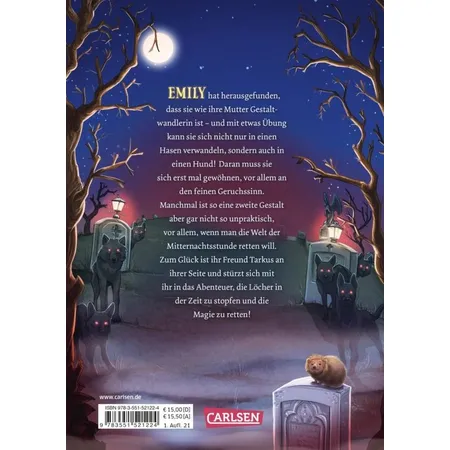 Carlsen Verlag Mitternachtsstunde 2: Emily und der löchrige Zeitzauber