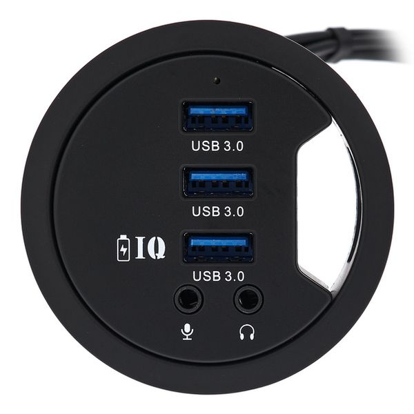 Studio Desk Cable Inlay USB 3 Hub