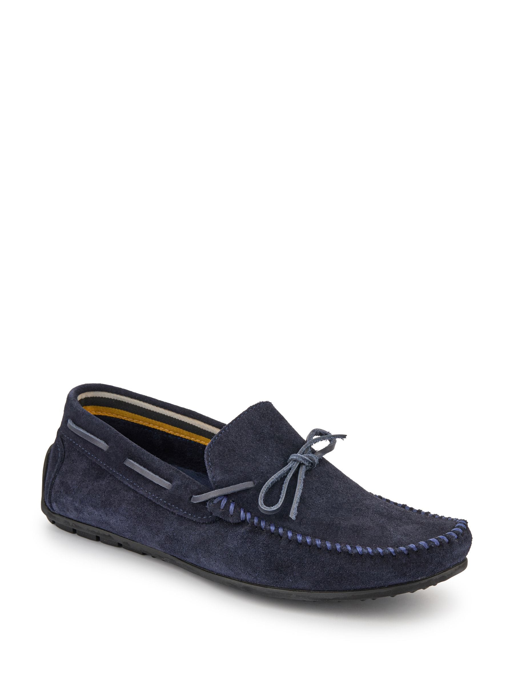 Blauw - Jones Bootmaker Zeke Leather Full Slippers