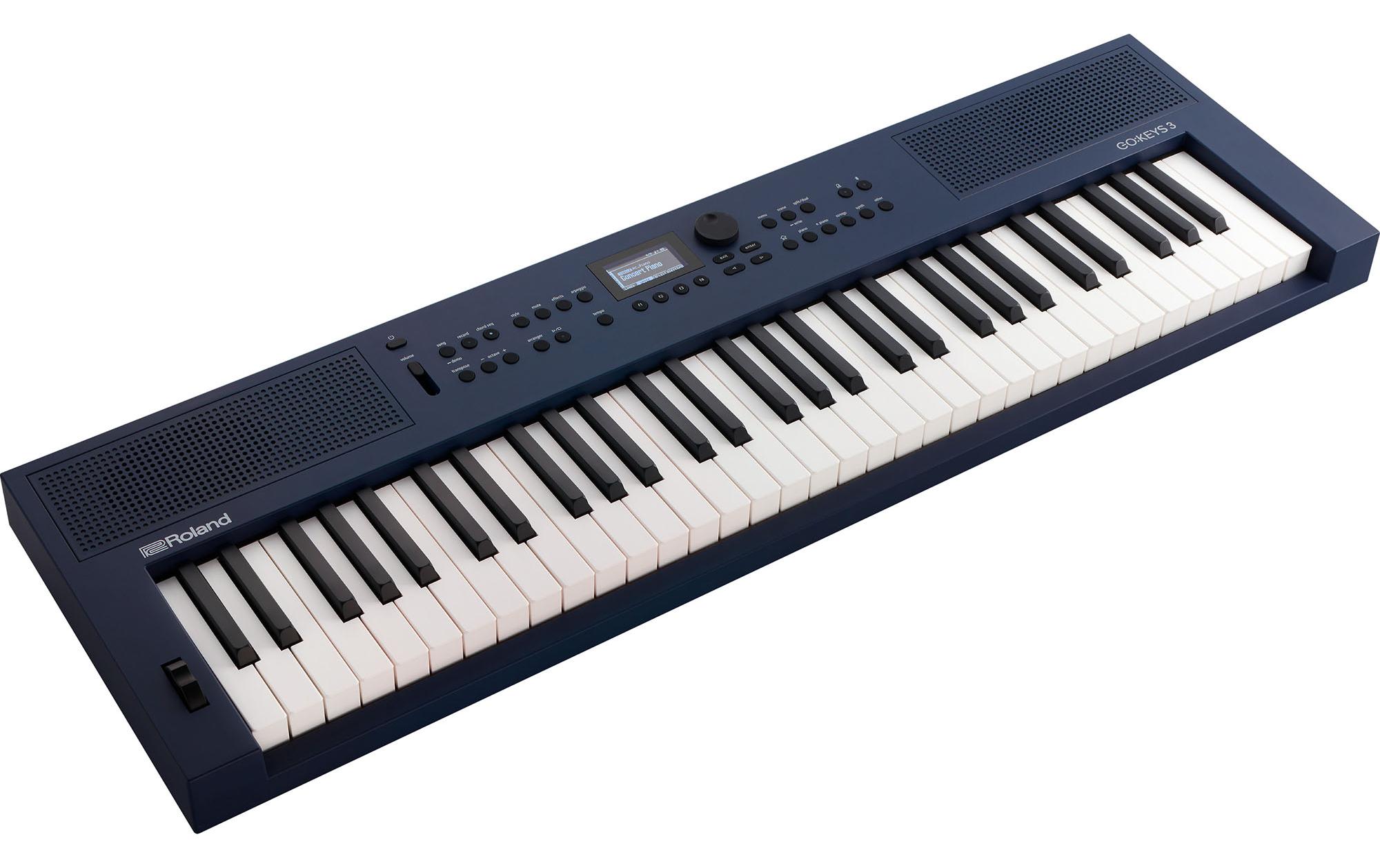 Keyboard GO:KEYS 3 Dunkelblau<br>Keyboard mit 61 anschlagsdynamischen Tasten und Zen-Core Engine
