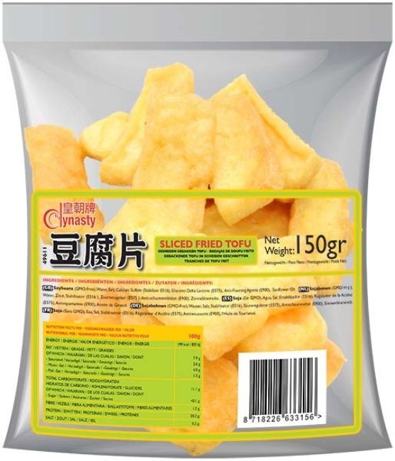 Dynasty Gesneden Gebakken Tofu 150g