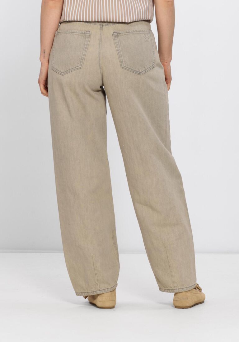 bruine dante6 barrel jeans brave barrel leg jeans