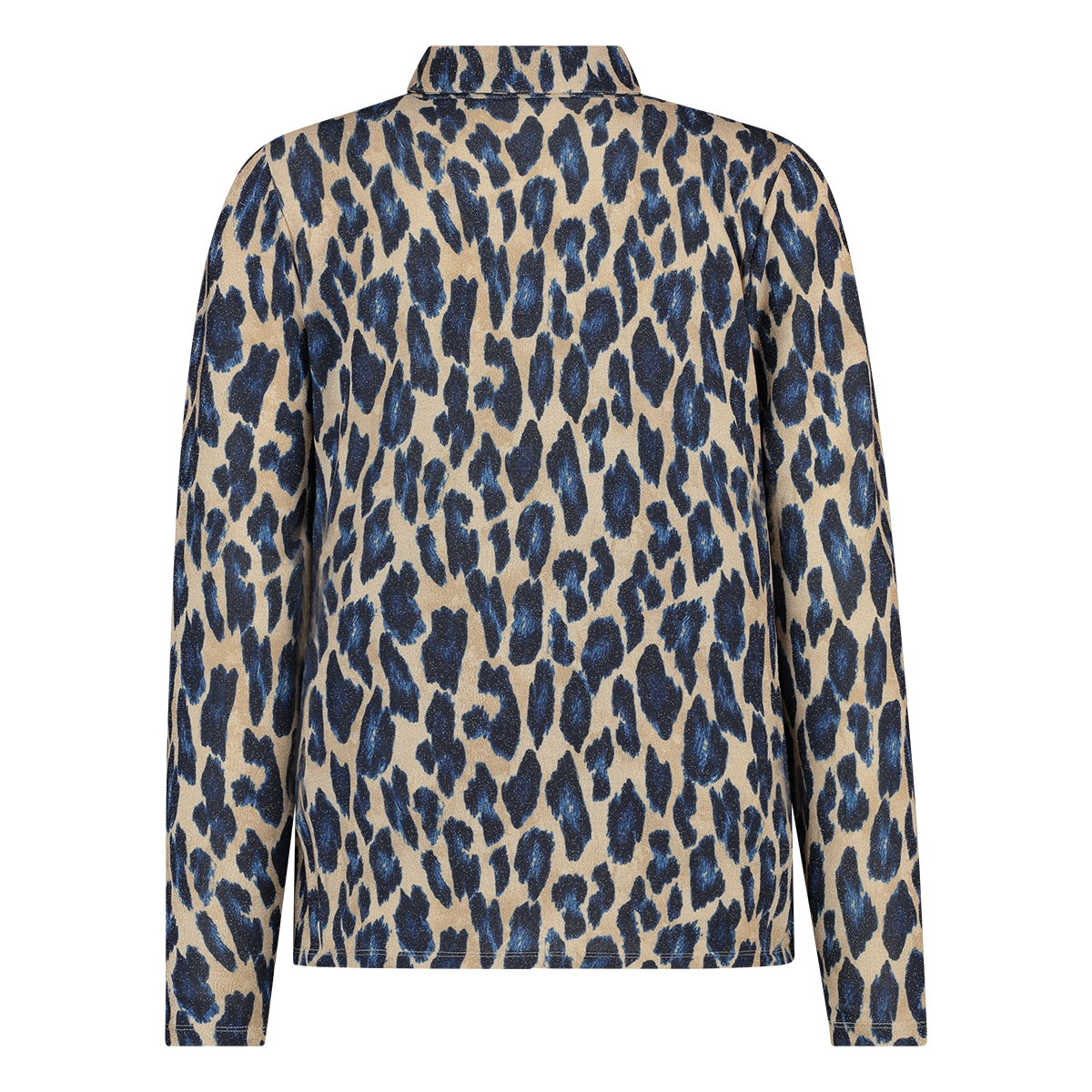 Dames Top 25003 top panterprint jersey lurex