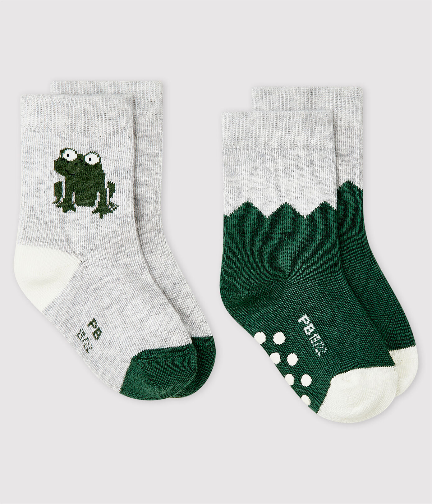 Lot de 2 chaussettes à motif bébé garçon