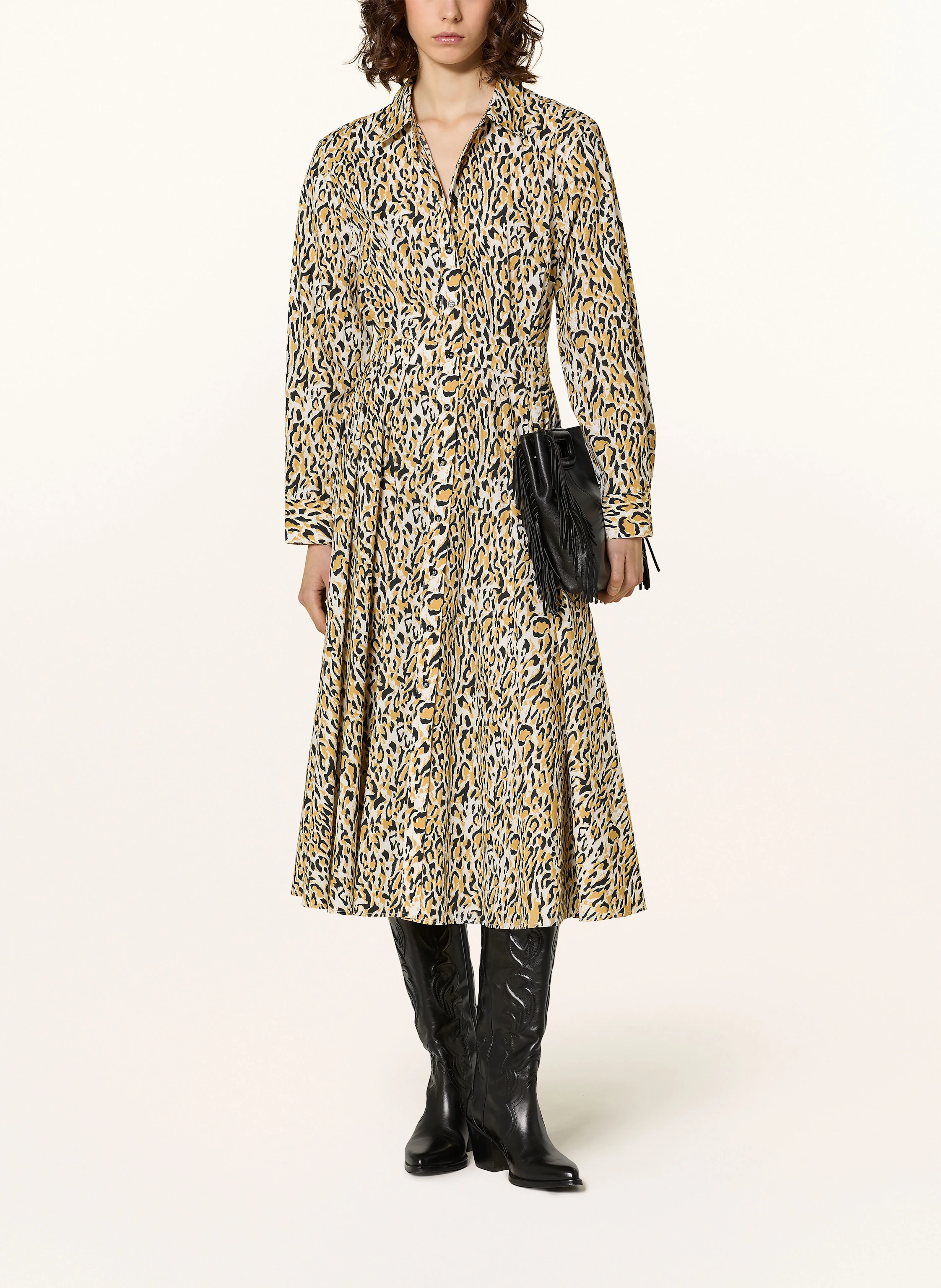 maje Hemdblusenkleid
