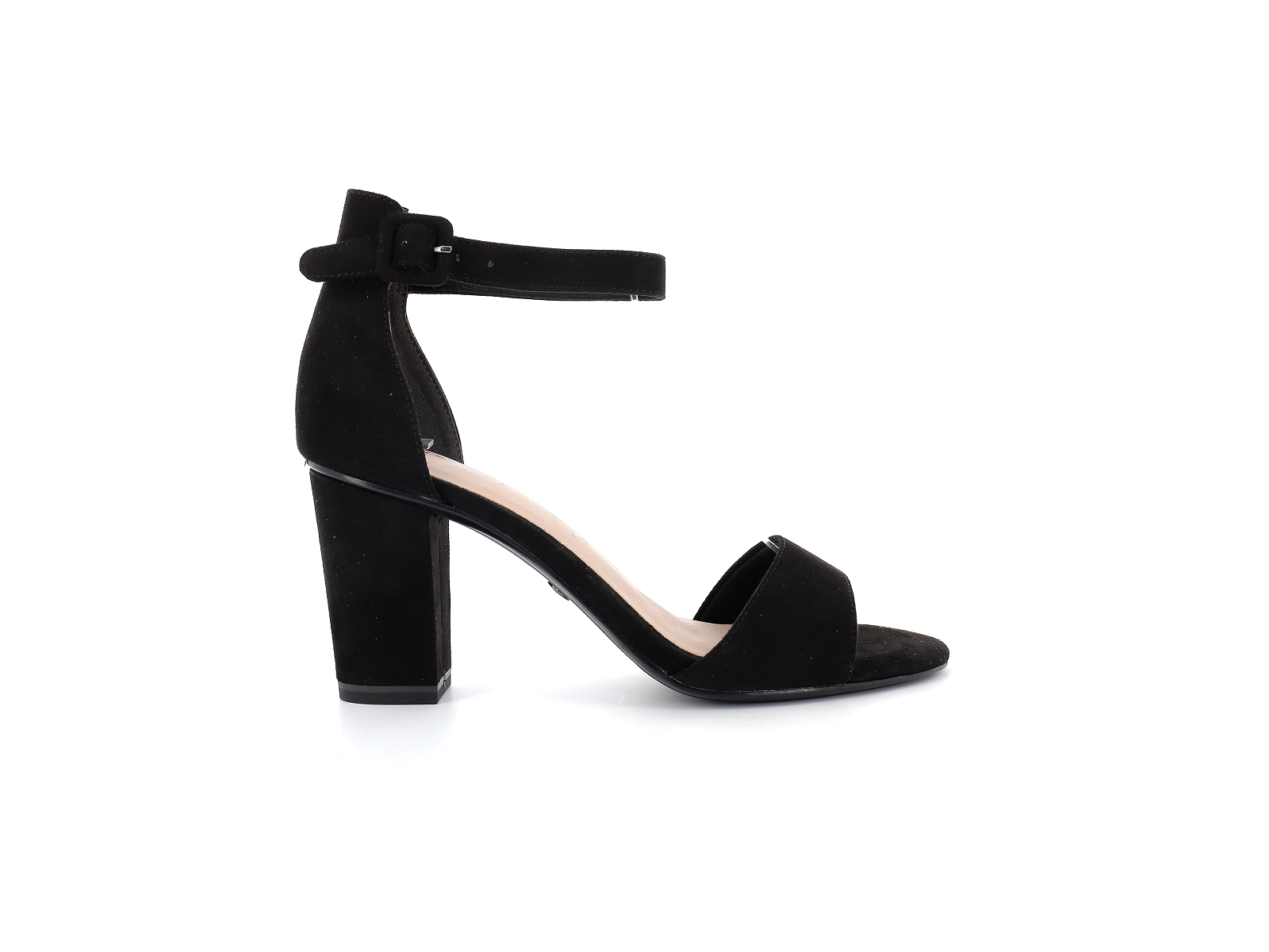 Tamaris-28396 Cuir Velours Noir