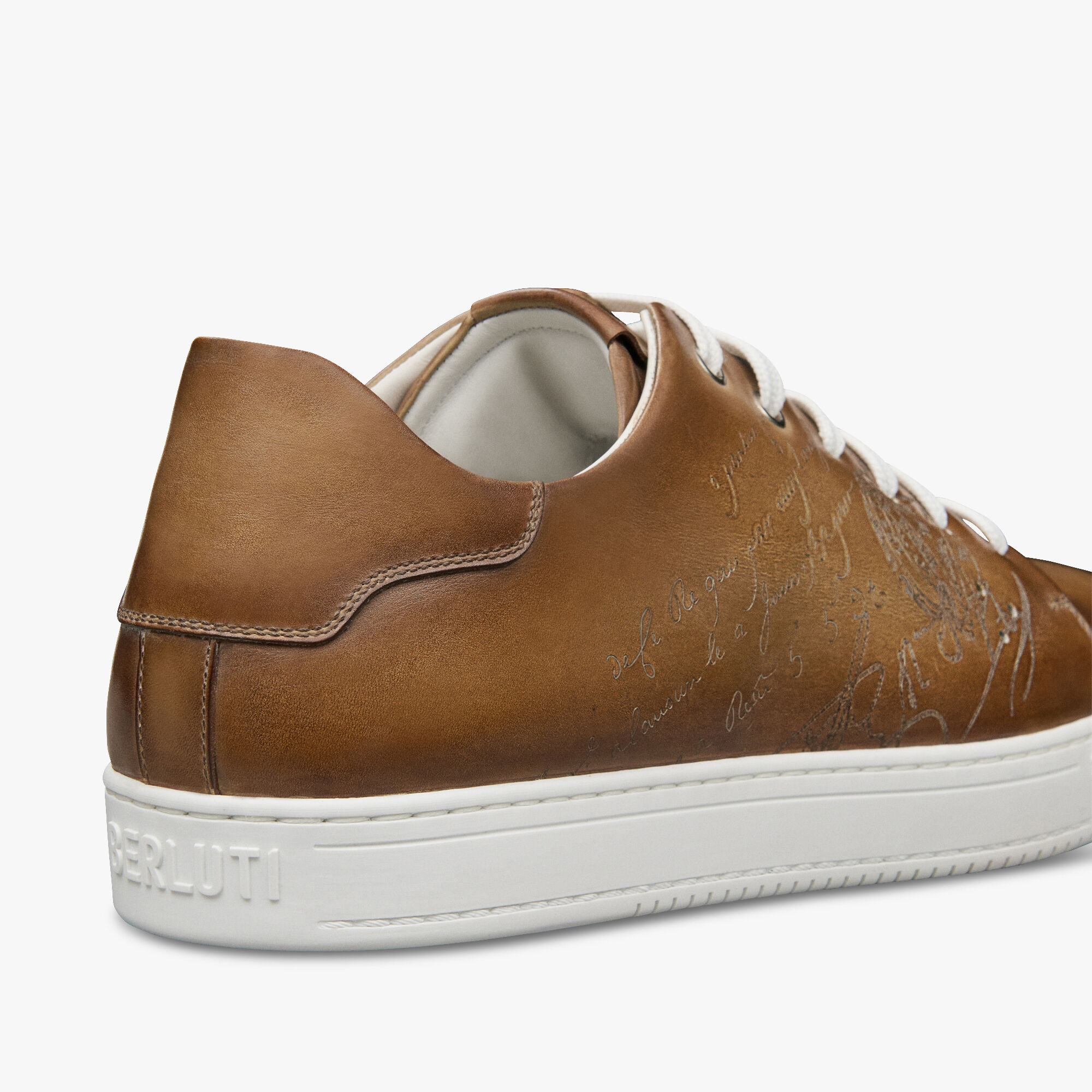 Sneaker Playtime En Cuir Scritto