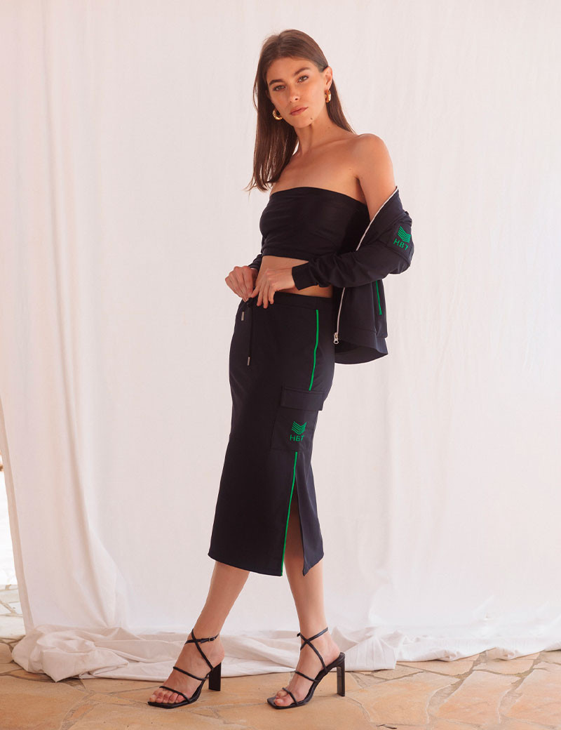 HBT BASICS STREET | WILMA JUPE NOIRE