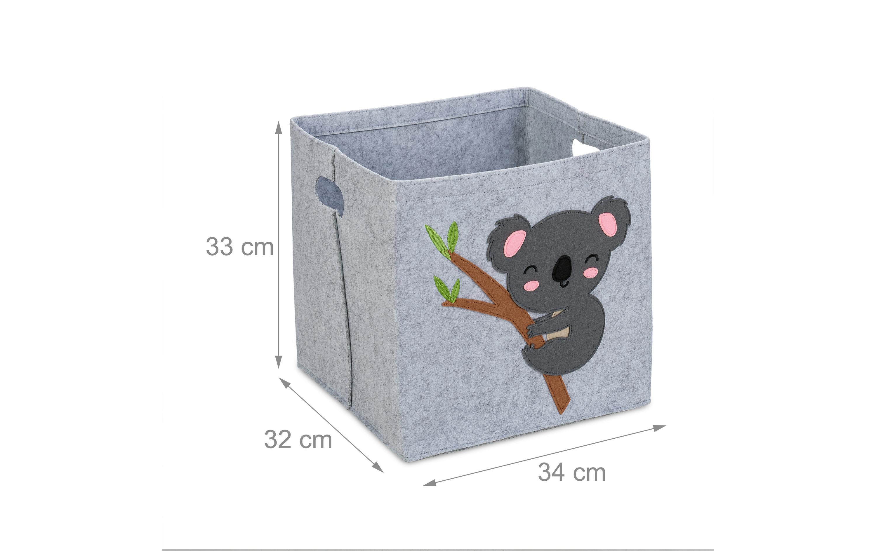 Spielzeugkorb KoalaIdealer Aufbewahrungskorb für das Kinderzimmer