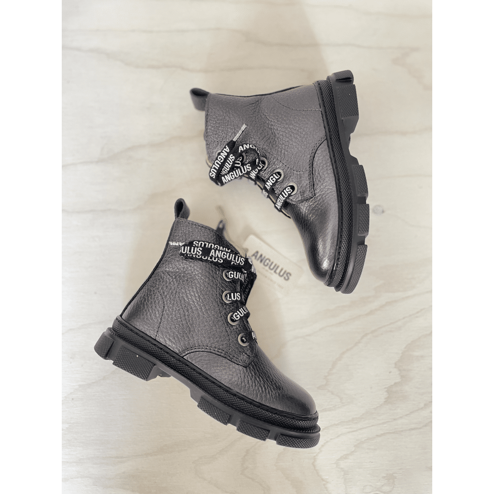 Angulus - Chunky Lace-Up Boot Laces - Shine Garbi