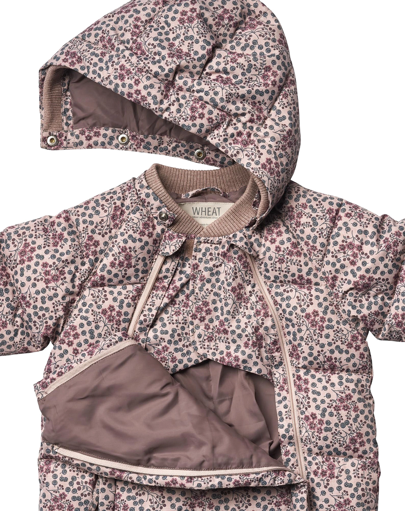 Stepp-Schneeanzug EDEM BERRIES in pale lilac