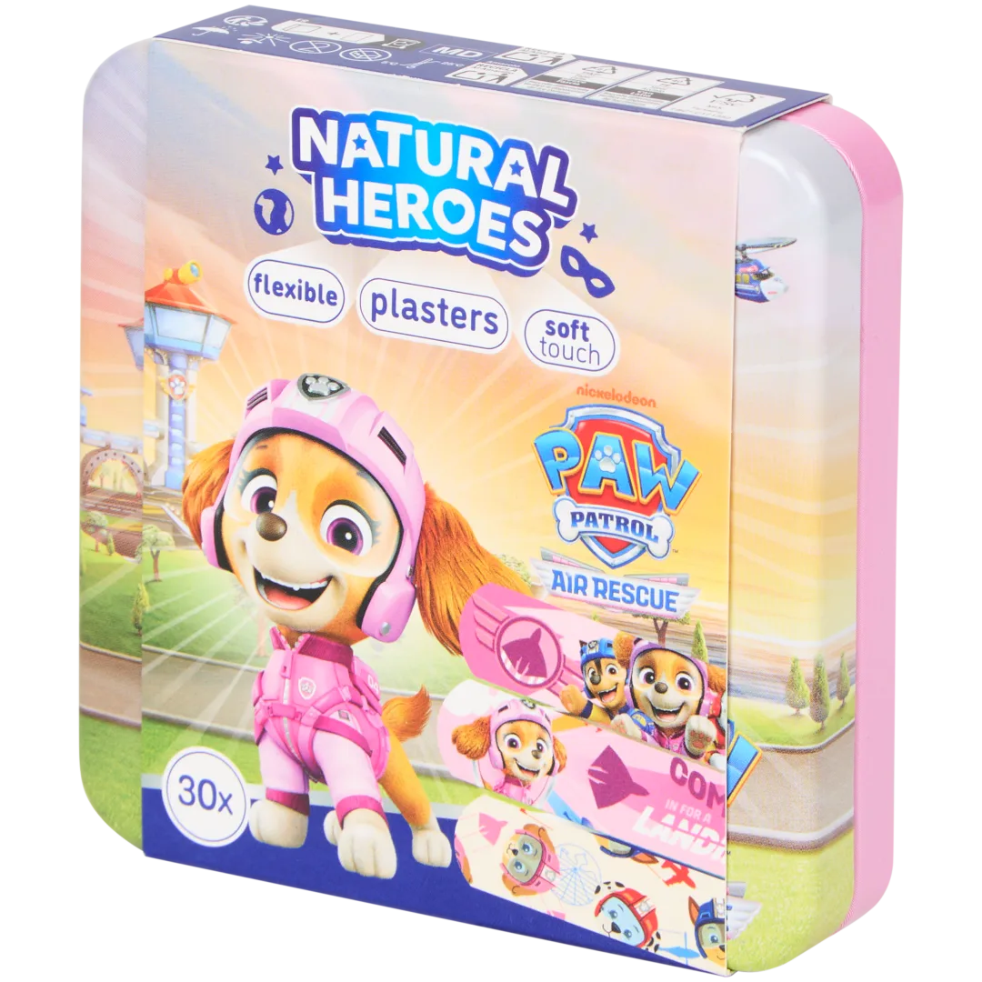 Boîte de pansements pour enfants Natural Heroes