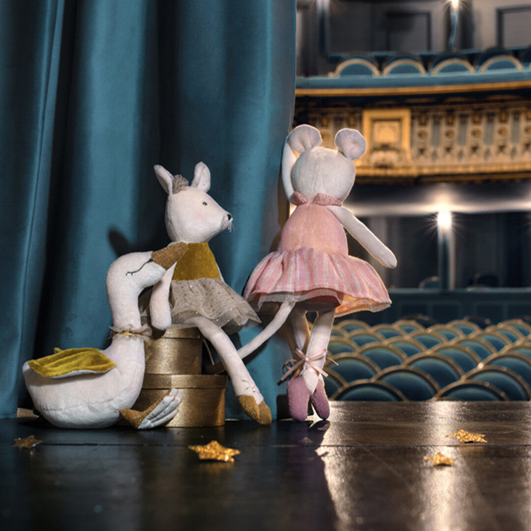 Moulin roty knuffelmuis la petite école de danse