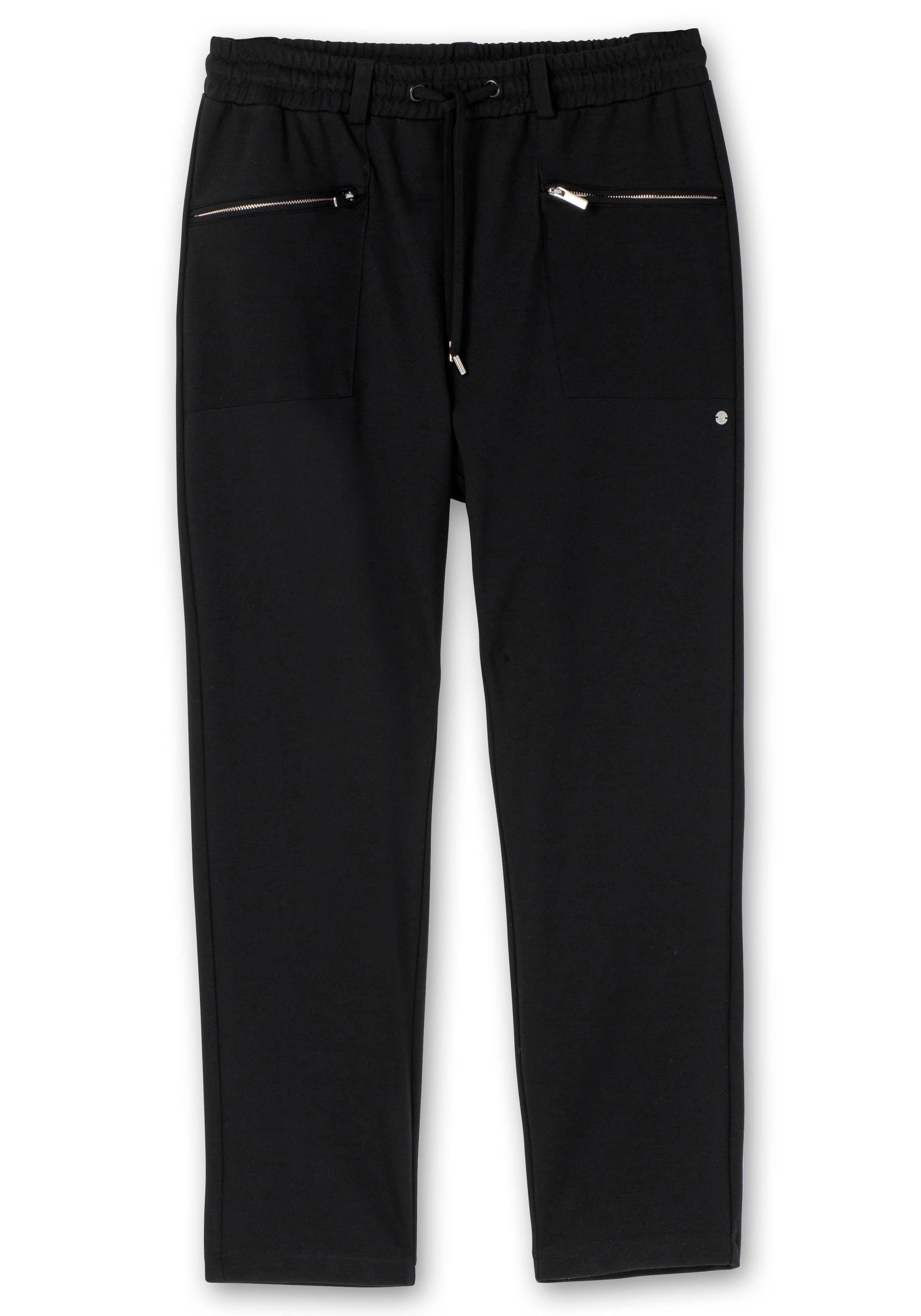 Schmale Joggpants im Cargostil, mit Komfortbund