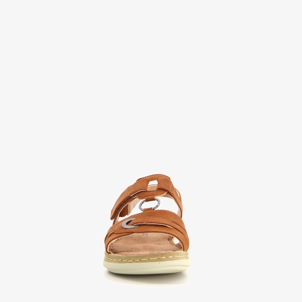 Blue Box dames sandalen cognac