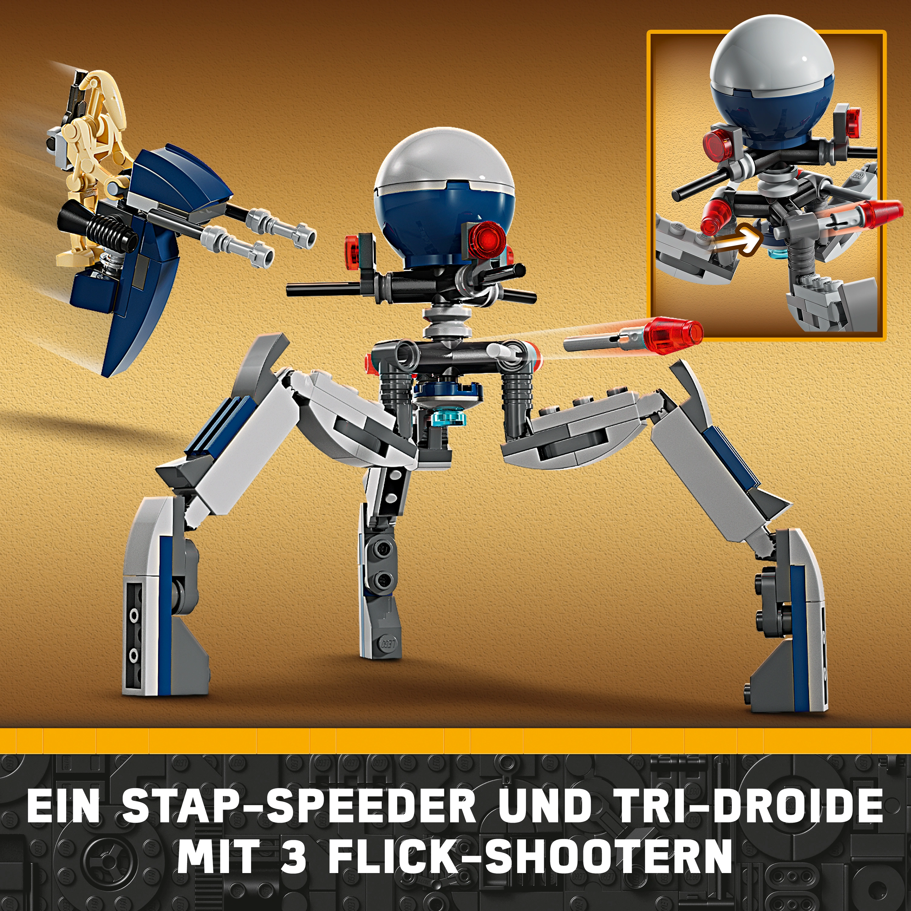 LEGO® Star Wars™ 75372 CLONE TROOPER™ & BATTLE DROID™ BATTLE PACK