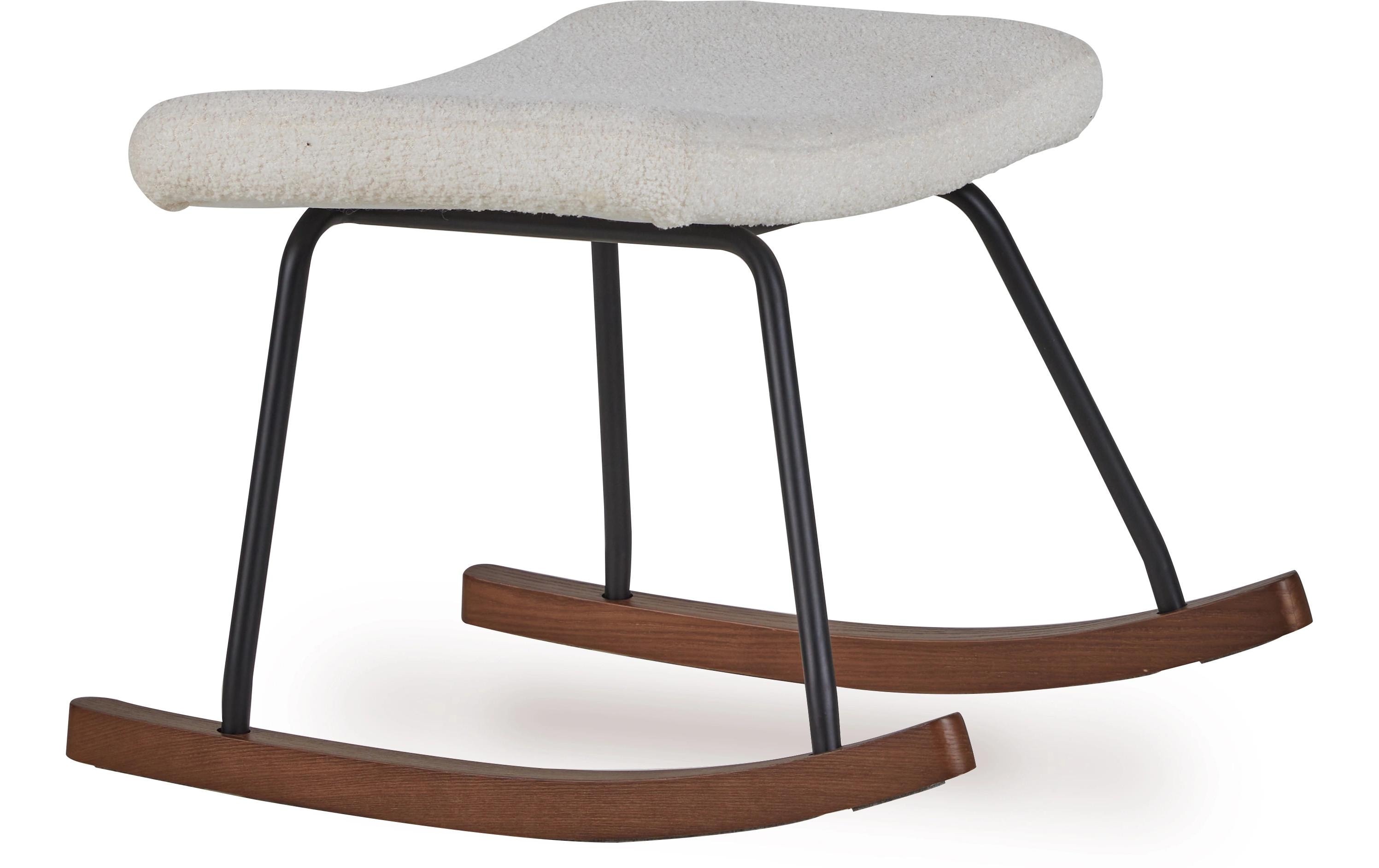 Hocker De Luxe Cream<br>Perfekter Begleiter für Schaukelstuhl