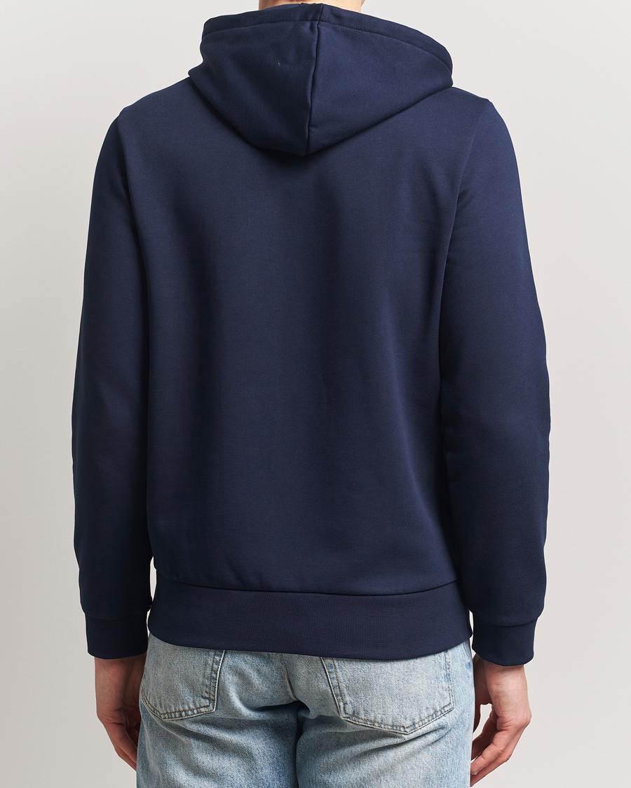 Lacoste Full Zip Hoodie Navy