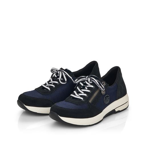 Rieker Mesh Sneakers, Pazifik/Marine, 40