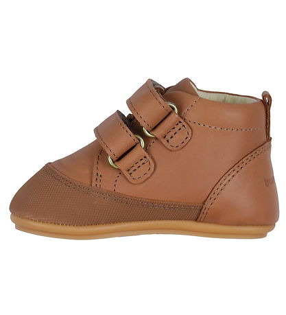 Bundgaard Begyndersko - Prewalker III Strap - Cognac