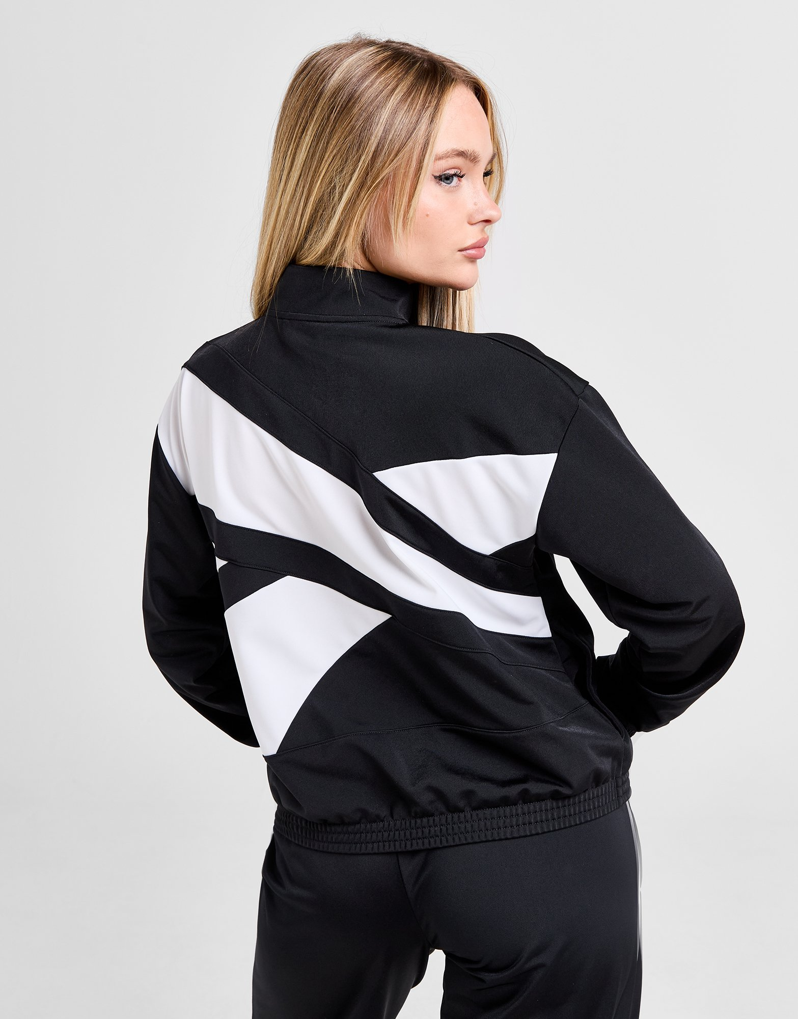 Reebok Haut de survêtement Zippé Tricot Femme