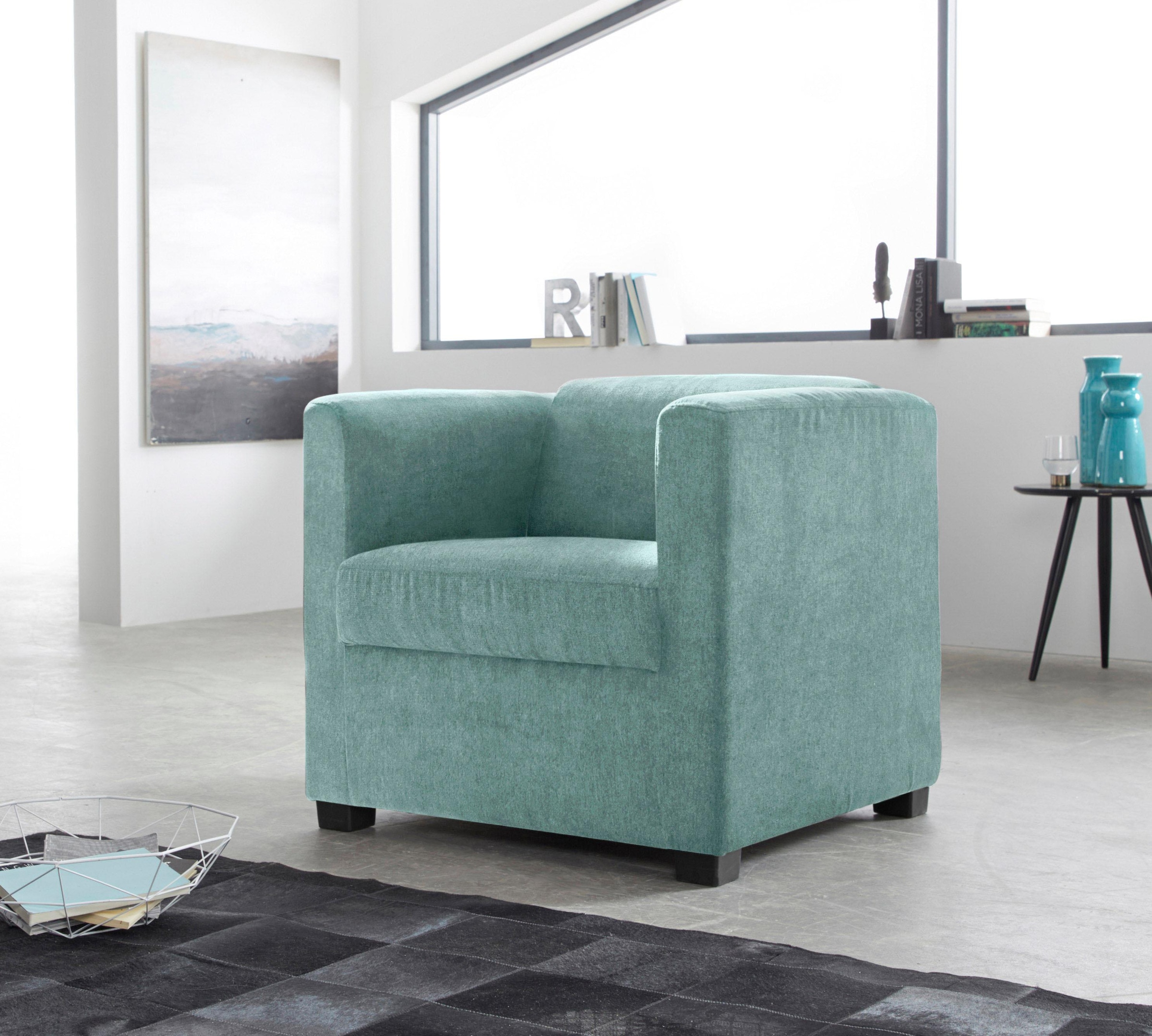 INOSIGN Sessel »Bob Cocktailsessel, Clubsessel, Loungesessel« in verschiedenen modernen Farben und Qualitäten