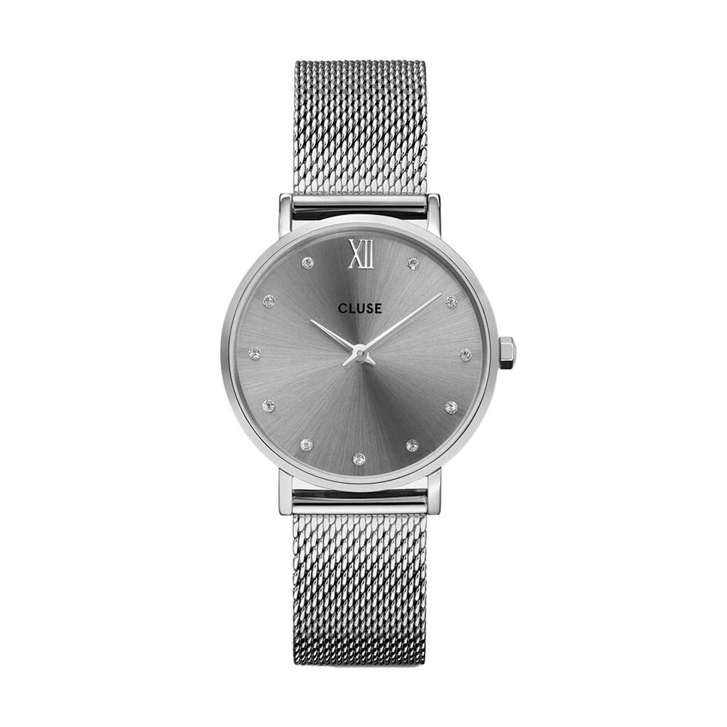 Montre Cluse Minuit Argenté