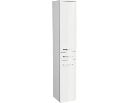 Hoge kast FACKELMANN Milano Wit 30 cm breed