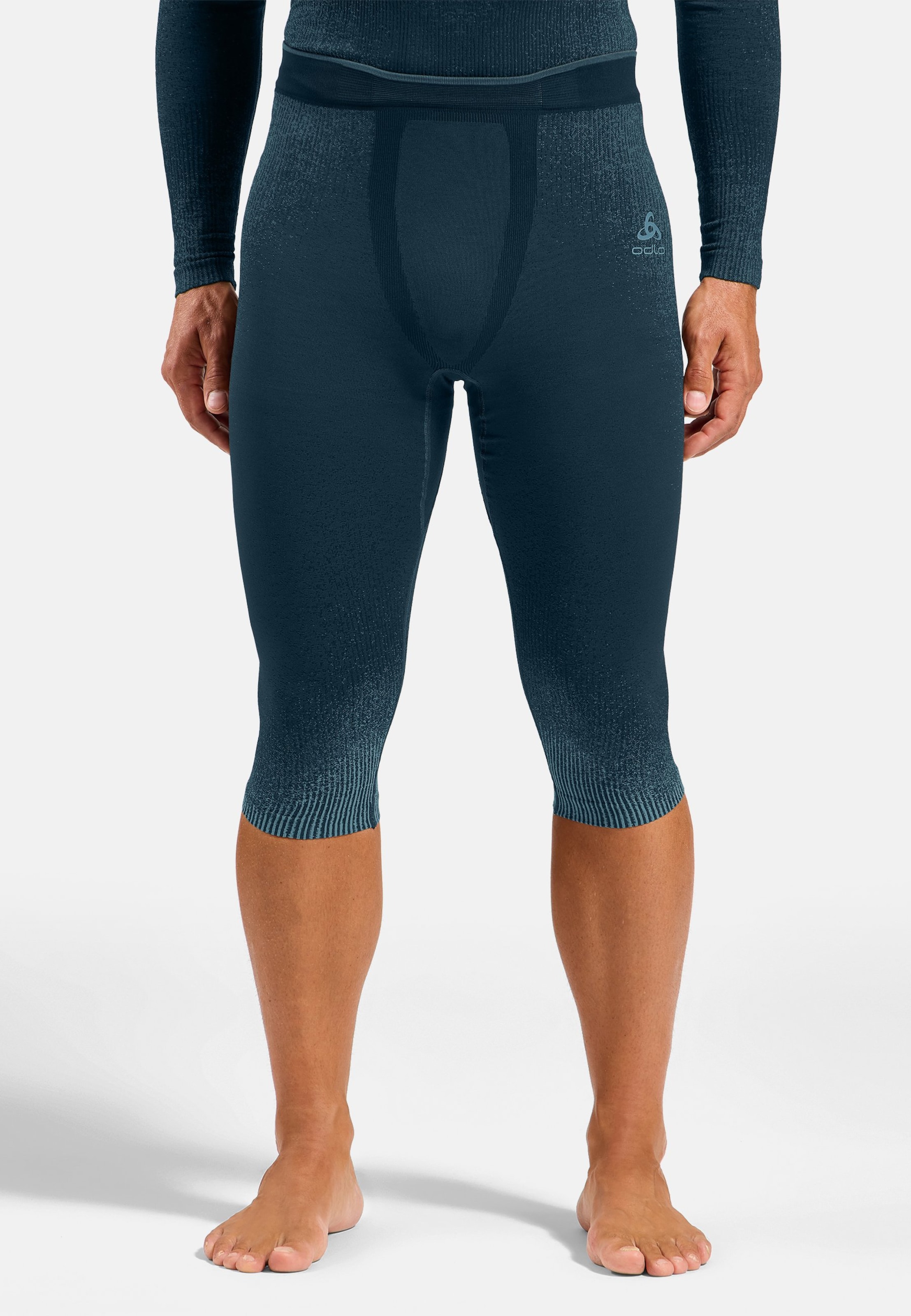 Blackcomb Base Layer 3/4 Tights in provincial blue