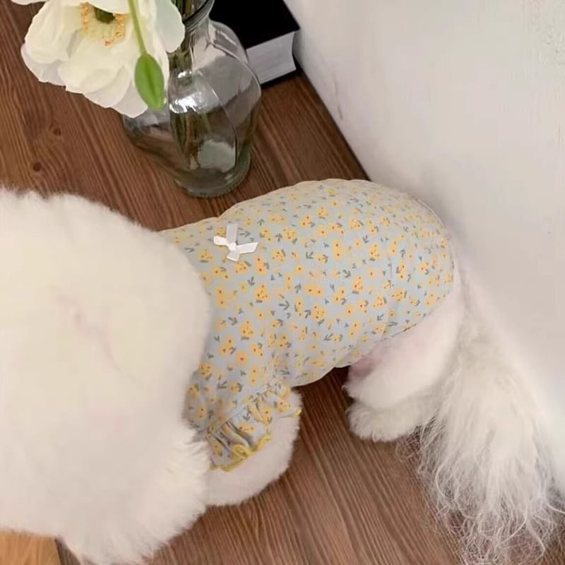 Cissilli - Bloemen Pet Top