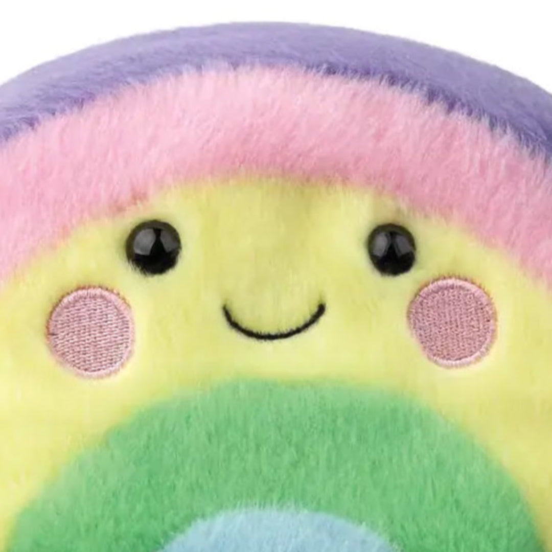 palm pals knuffelregenboog vivi - 20 cm