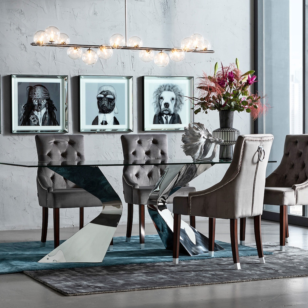 KARE DESIGN Retrofit Pendellampe SCALA BALLS chromfarbig
