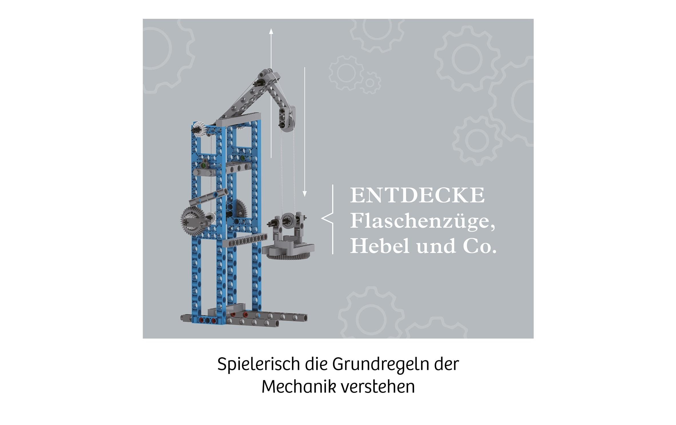 Experimentierkasten Simple MachinesMechanik-Bausatz für 24 Modelle