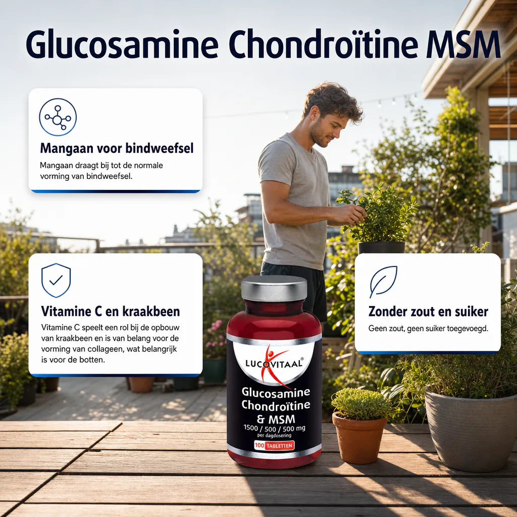 Glucosamine Chondroïtine MSM 100 tabletten