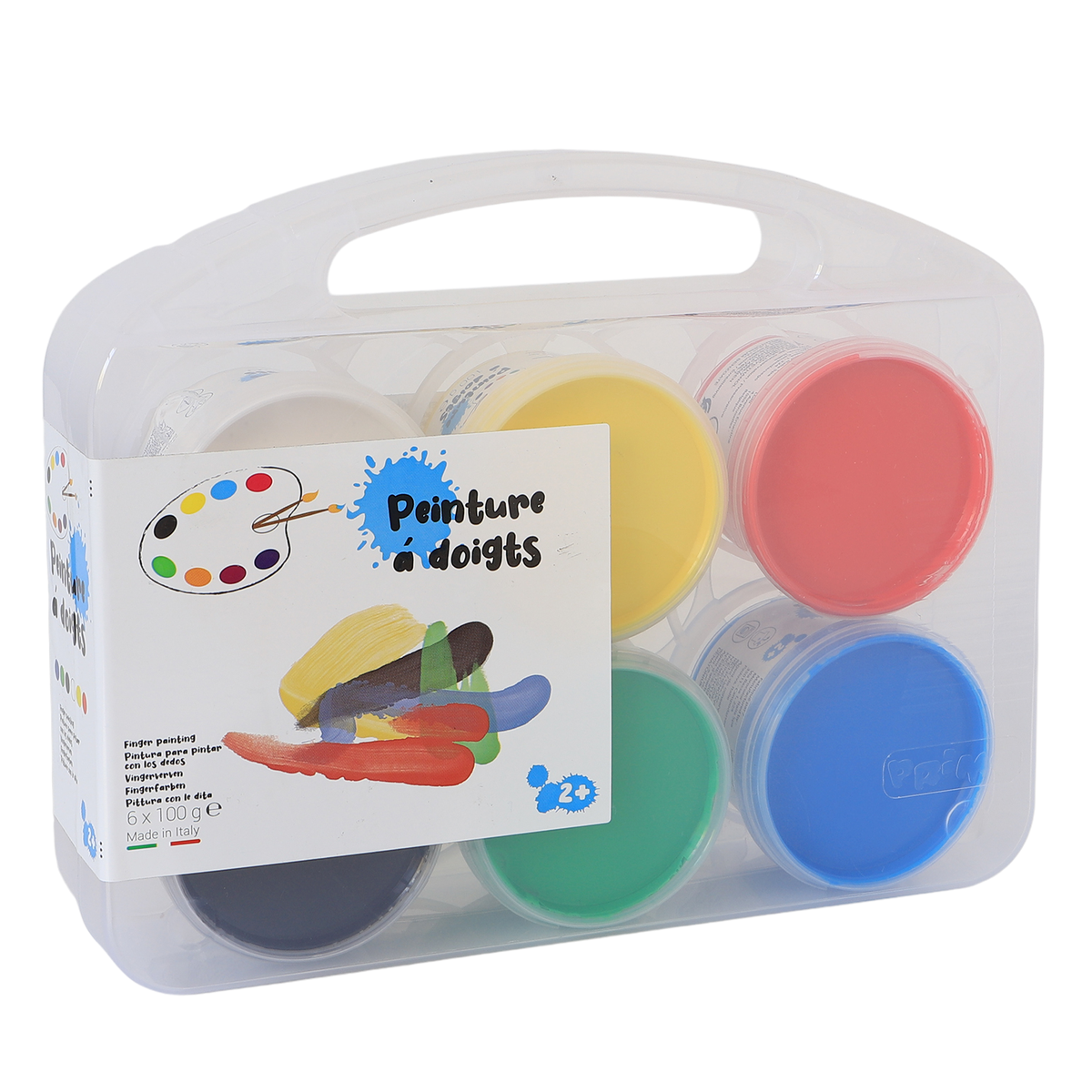 Mallette de peinture à doigts
