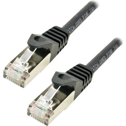 MCL FCC7BMSHF-3M/N câble de réseau Noir Cat7 S/FTP (S-STP)