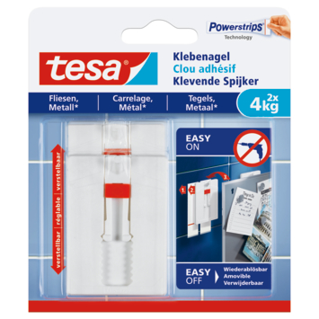 Tesa Verstelbare Klevende Spijkers voor Tegels & Metaal