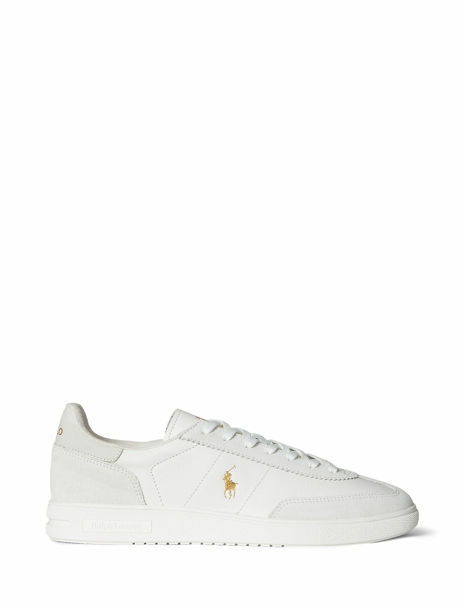 POLO RALPH LAUREN<br>Tênis de couro Bedford PP