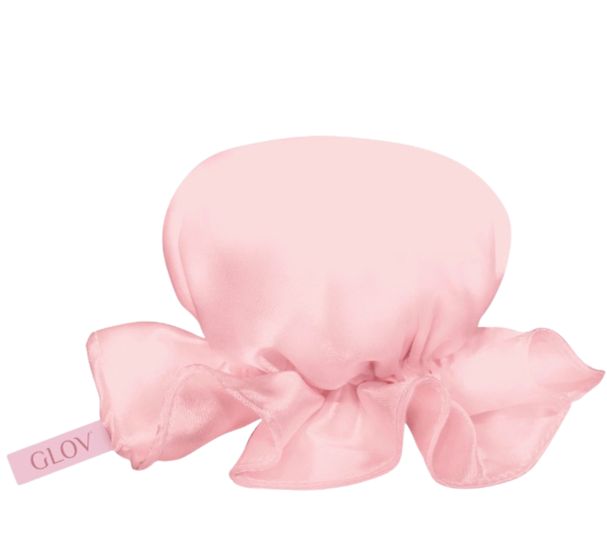 GLOV - Conjunto de cabelo Rolos de ondulação sem calor + Mini toucas de cetim Overnight Blowout Set